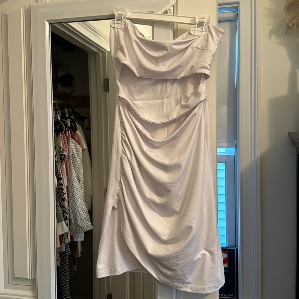 Elegant Lavender Women's Dress